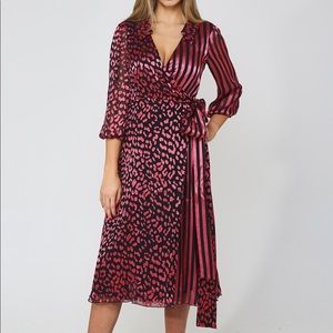 Alice and olivia wrap dress